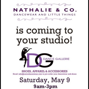 Hey West Valley! We'll be in town at Dance Gallerie Performance Center #DanceGallerie THIS Saturday, May 9! Get all your recital gear at our pop-up shop 9am-3pm!